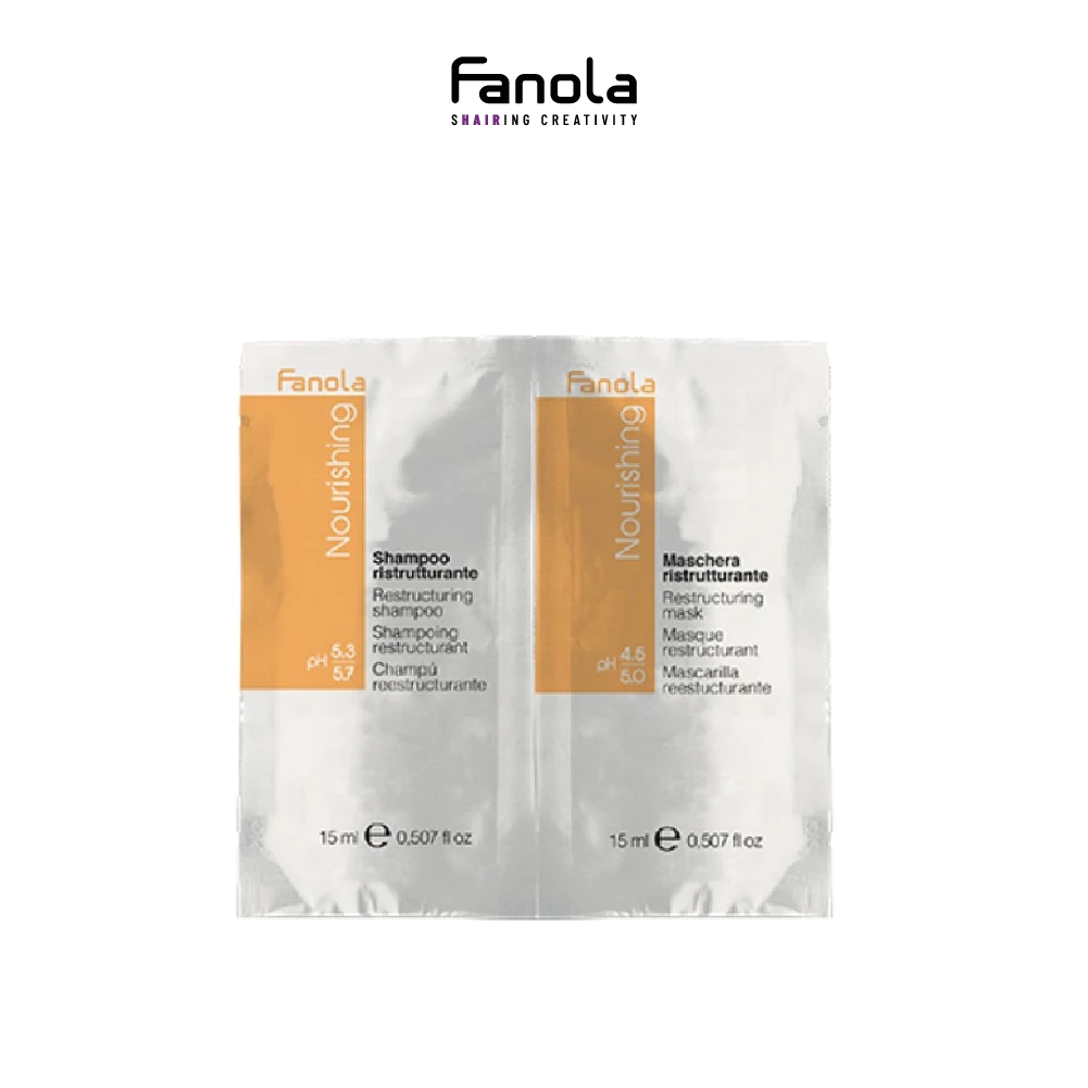 Dầu gội và Mặt nạ phục hồi & nuôi dưỡng tóc NOURISHING RESTRUCTURING 15ML+15ML