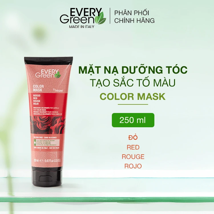 Mặt Nạ Dưỡng Tóc Tạo Sắc Tố Đỏ